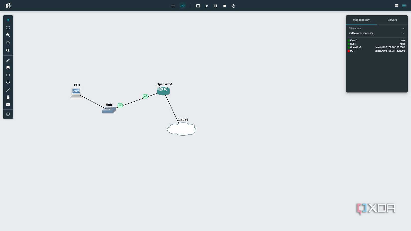 diagrama-de-red-simple-gns3