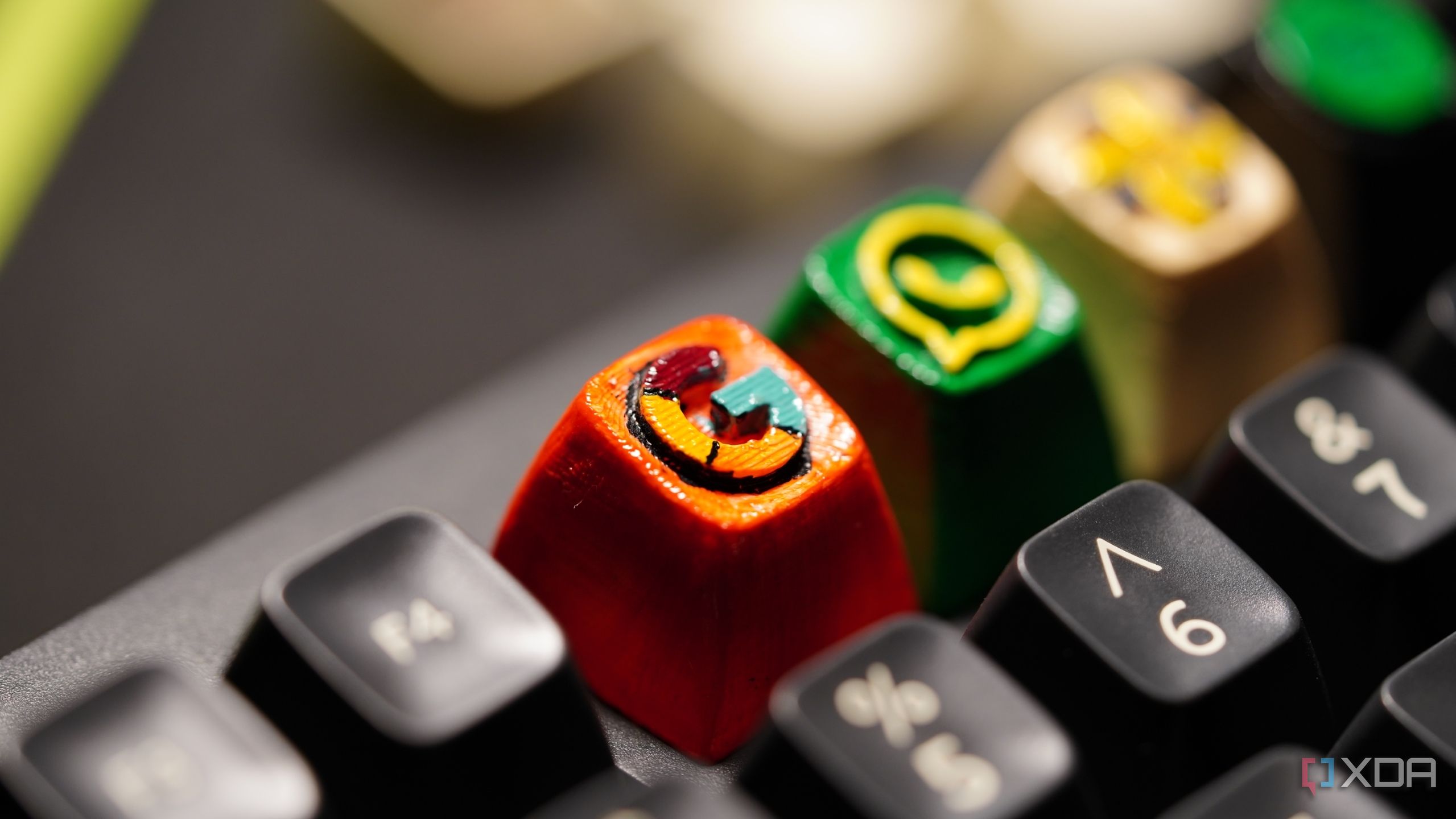 I don't buy custom keycaps anymore, I just print them at home