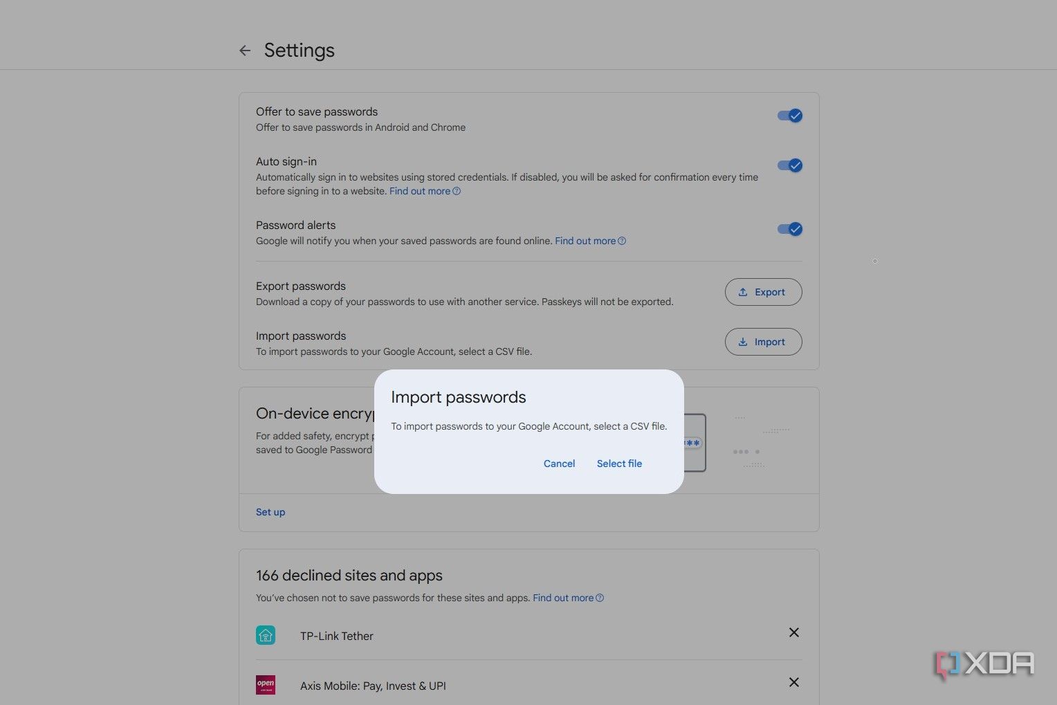 Google Password Manager is all I need