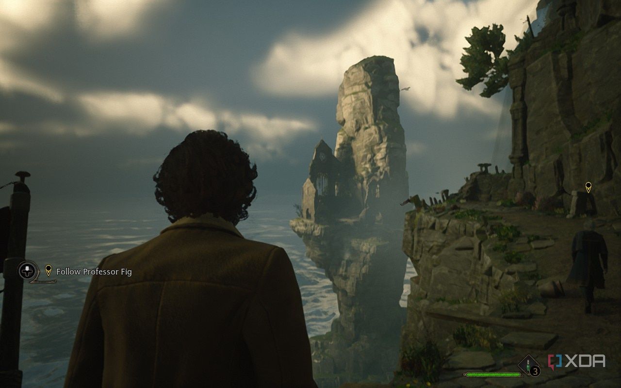 A screenshot from Hogwarts Legacy.