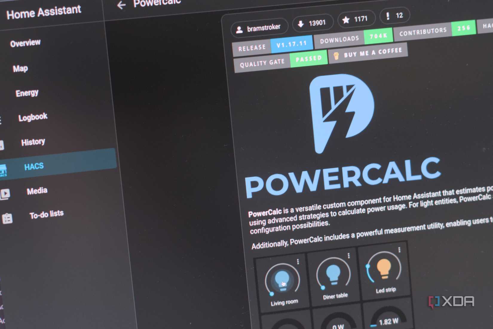 Home Assistant PowerCalc