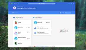 App cards appearing in stacked view on Homer dashboard