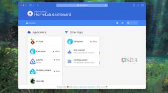 App cards appearing in stacked view on Homer dashboard