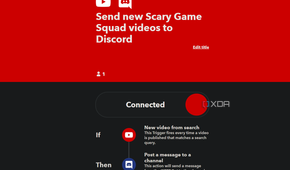 ifttt applet for youtube search notifications