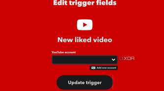 liked video trigger on ifttt