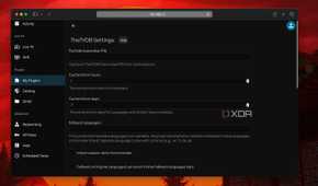 Make custom settings in Jellyfin plugin