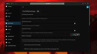 Make custom settings in Jellyfin plugin