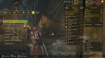 Accessing in-game Monster Hunter Wilds settings