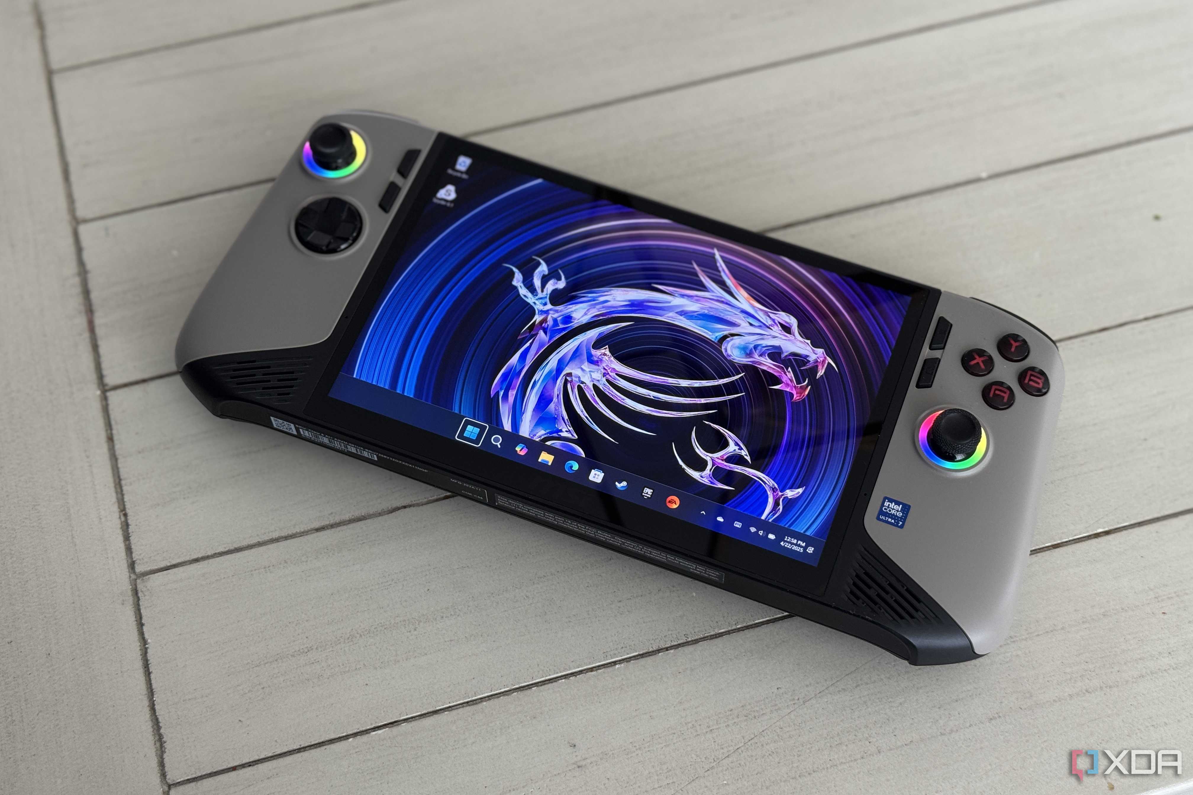 msi claw 8 ai plus on windows desktop