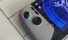 msi claw 8 ai plus closeup of left controls