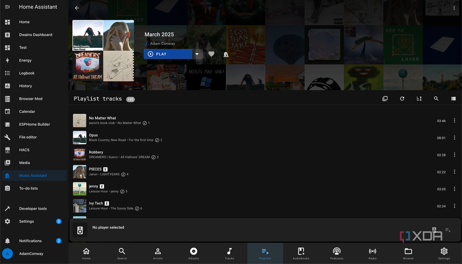 music assistant home assistant add-on