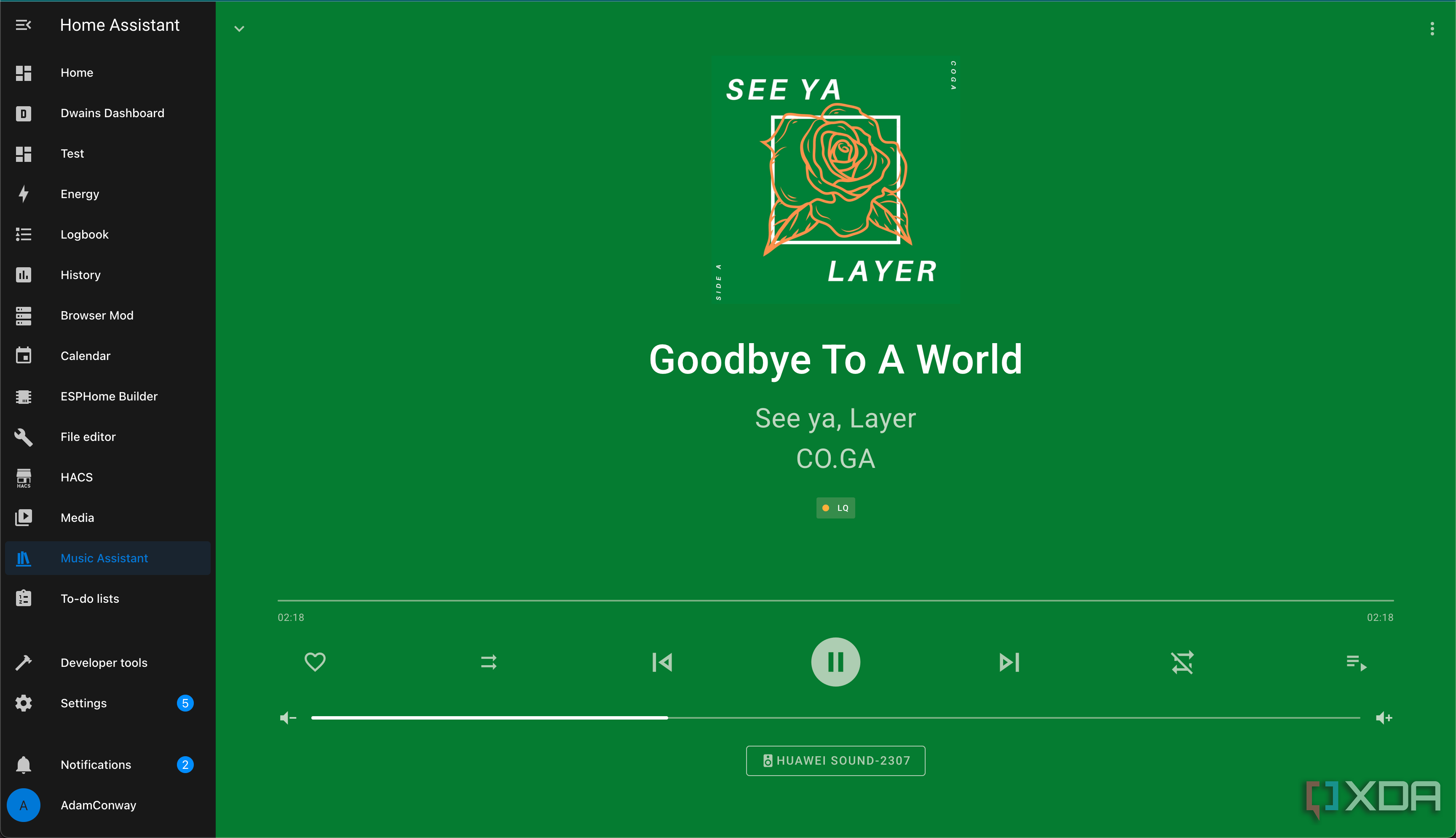 music assistant home assistant add-on