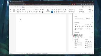 The Nextcloud Office Word app