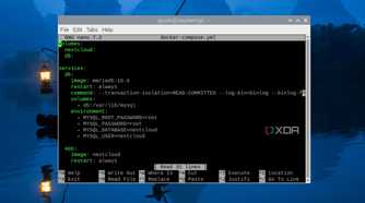 The config file for Nextcloud