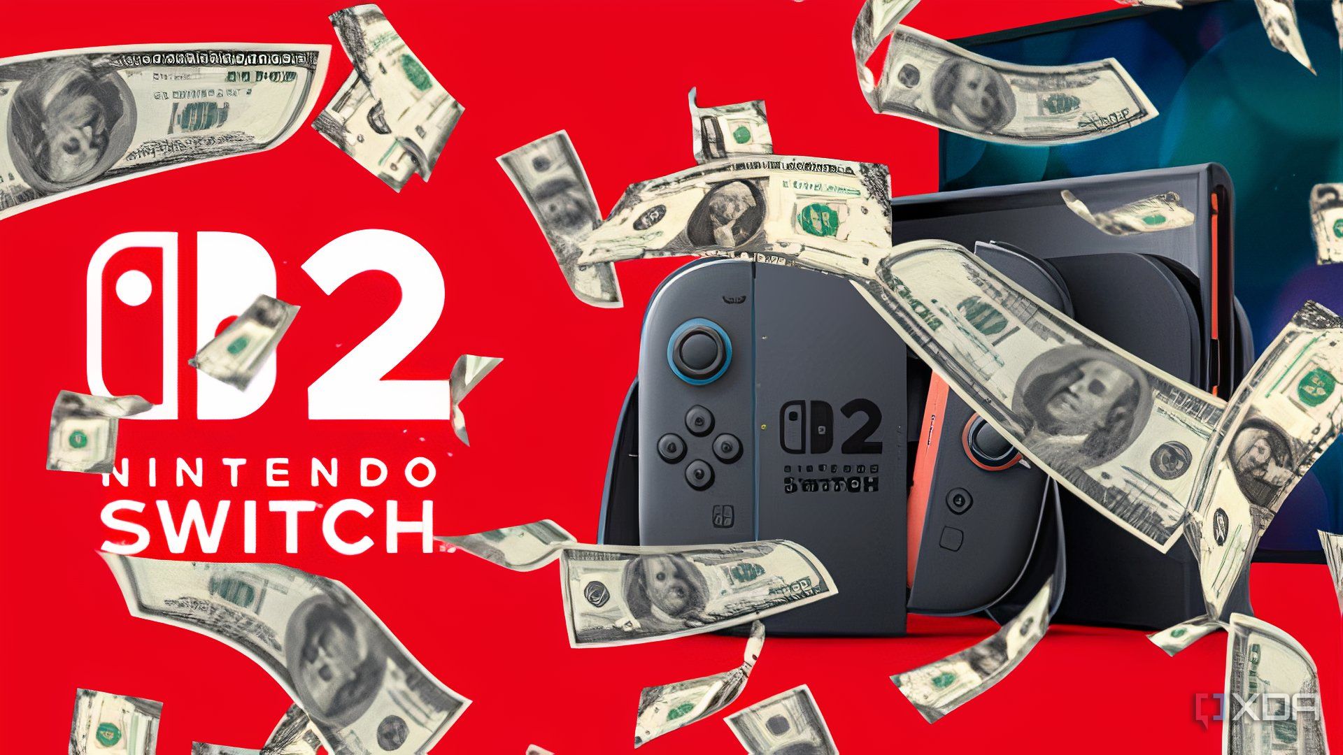 Nintendo Switch 2 showered with money due to console being expensive.