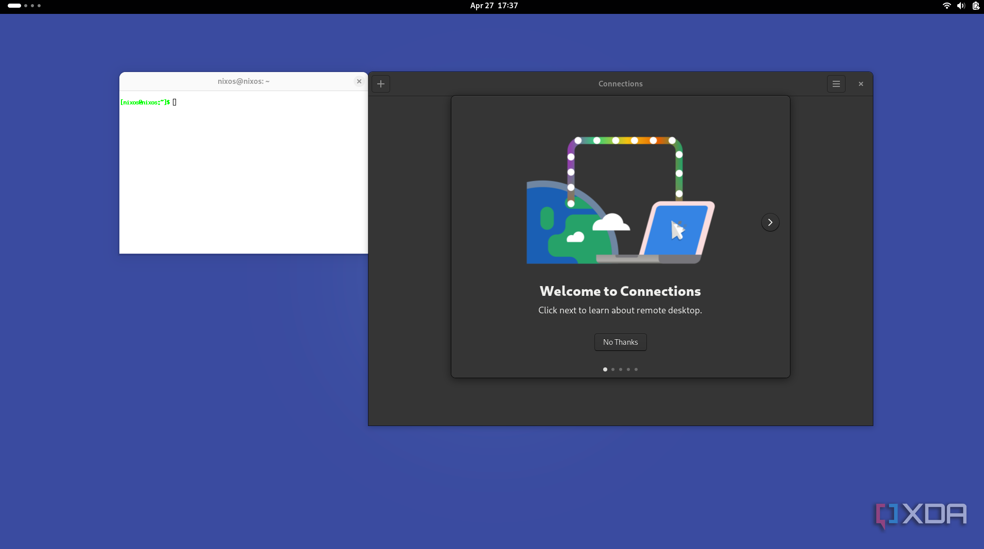 nixos connections app
