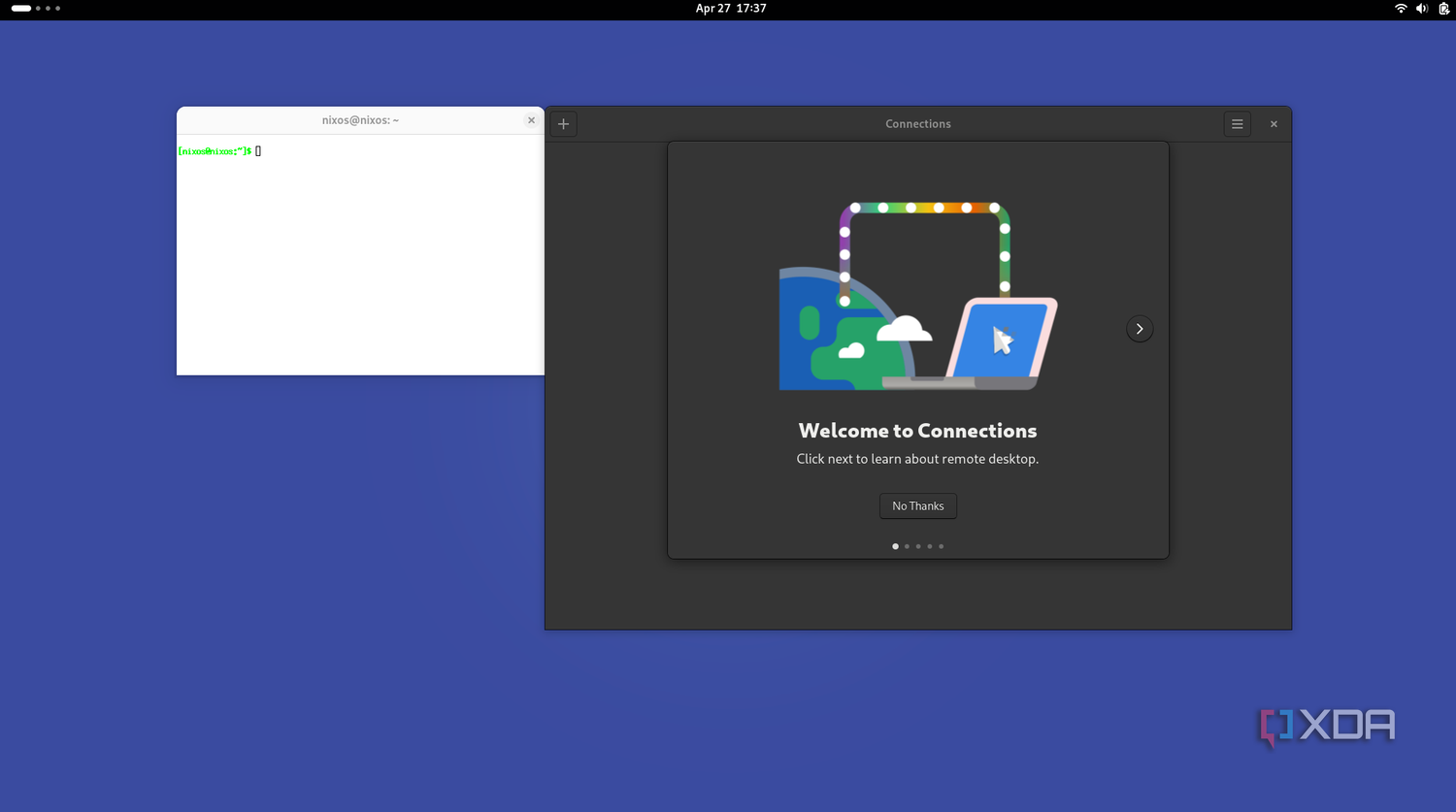 nixos connections app