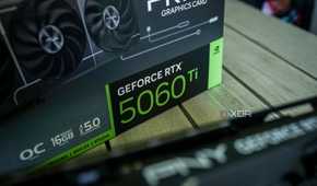 Box for Nvidia's RTX 5060 Ti.