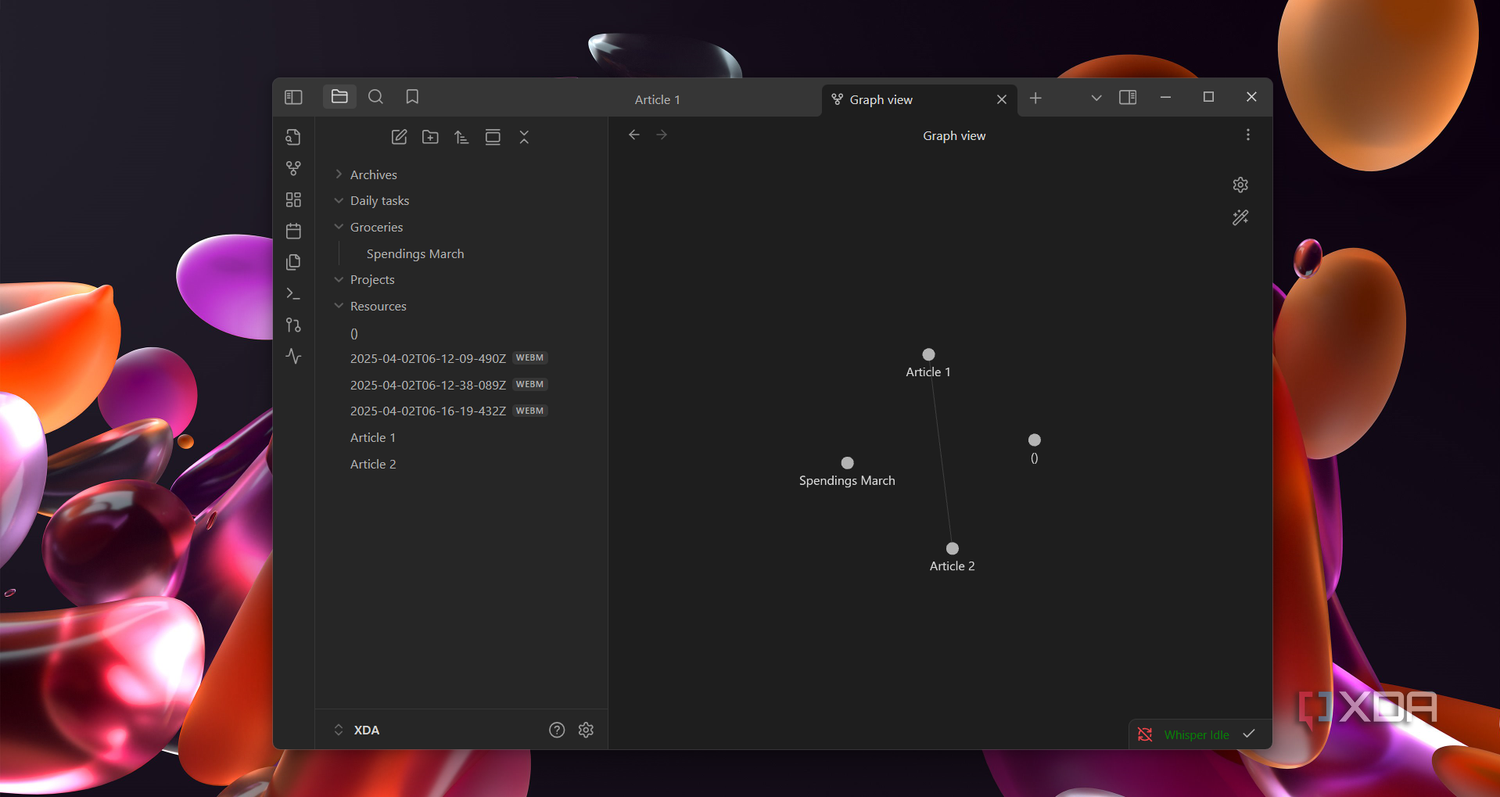 Obsidian-graph-link-view