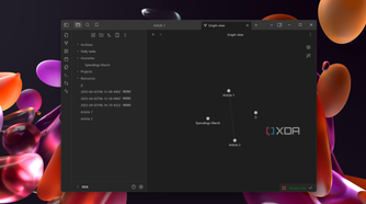 Obsidian-graph-link-view