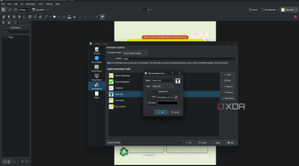 Okular annotation preferences