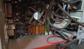 Image of old PC dirty interior