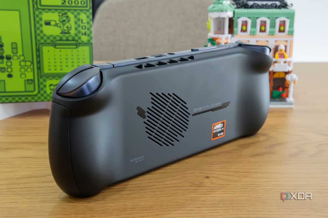 Angled rear view of the OneXFly F1 Pro