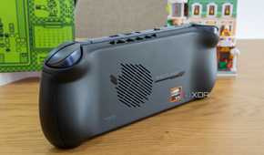Angled rear view of the OneXFly F1 Pro