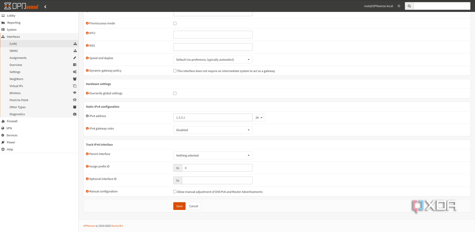 I always do these things when setting up OPNsense