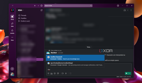 Screenshot of the Outline command in Slack