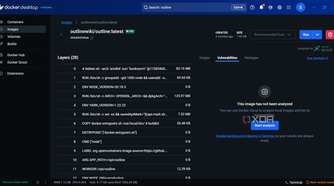 Screenshot of Outline image self-hosted with Docker