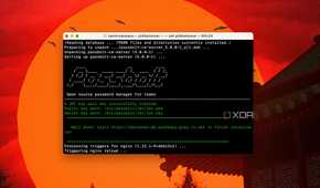 A screenshot of terminal showing Passbolt Installation success message