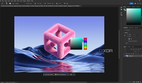 Photoshop color picker shortcut green