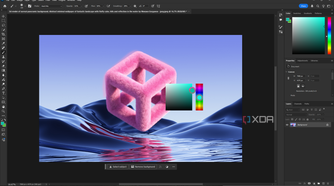 Photoshop color picker shortcut green