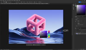 Photoshop color picker shortcut purple