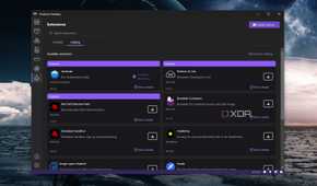 The extension page in Podman Desktop