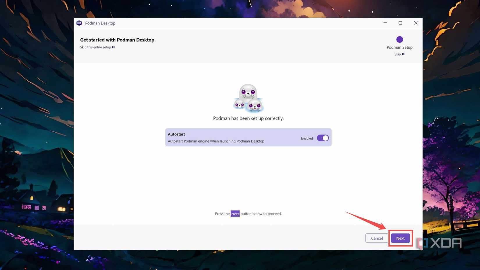 Installing Podman in Podman Desktop