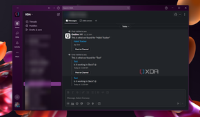 Screenshot with posting an Outline collection in Slack