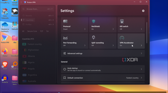 Proton VPN Windows desktop app settings
