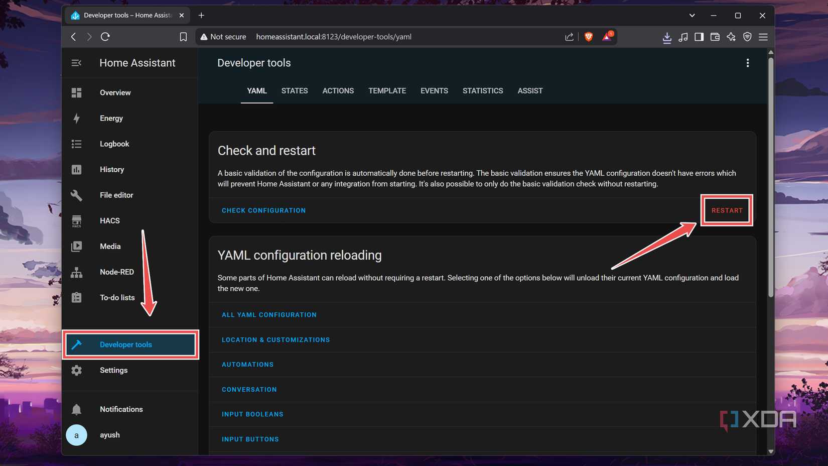I control my Proxmox home lab from Home Assistant, here's how