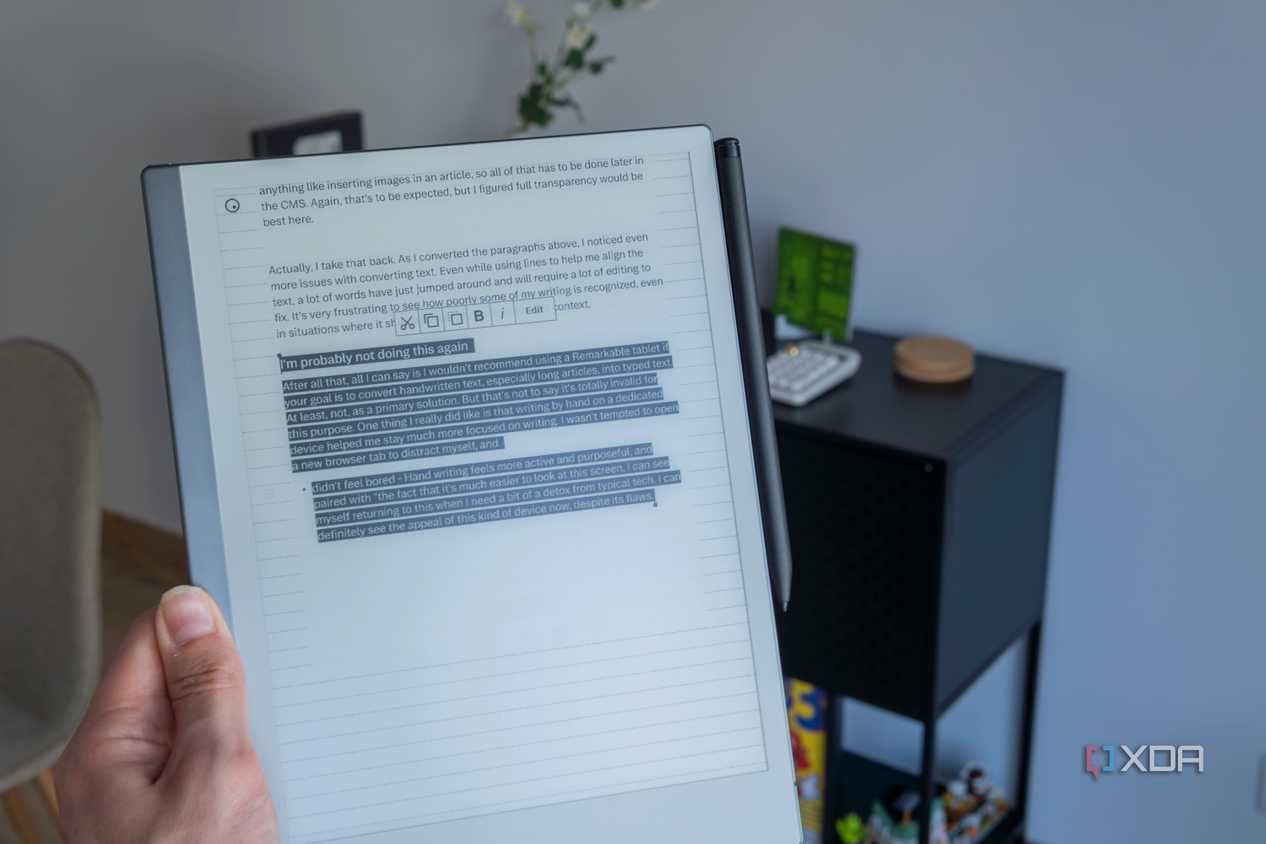 Remarkable Text Studio I wrote this article on a ReMarkable tablet — here's how it went
