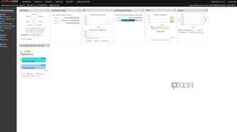 rockstor dashboard activity