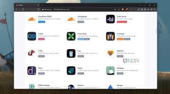 The app store in Runtipi