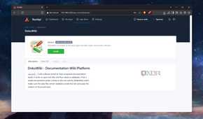 Checking out DokuWiki in Runtipi