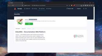 Checking out DokuWiki in Runtipi