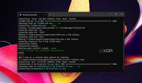 Installing Git using Scoop