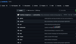 An example of a Github repo for open-source software.