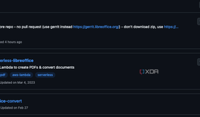 An example of a Github repo for open-source software.