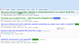 A subreddit dedicated to Github.