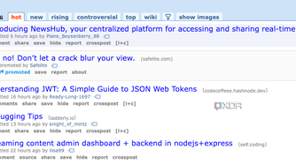A screenshot of the coding subreddit.